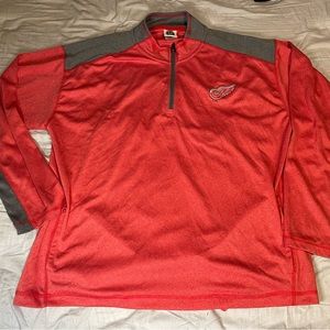Detroit Red Wings 1/4 Zip Pullover 2XL